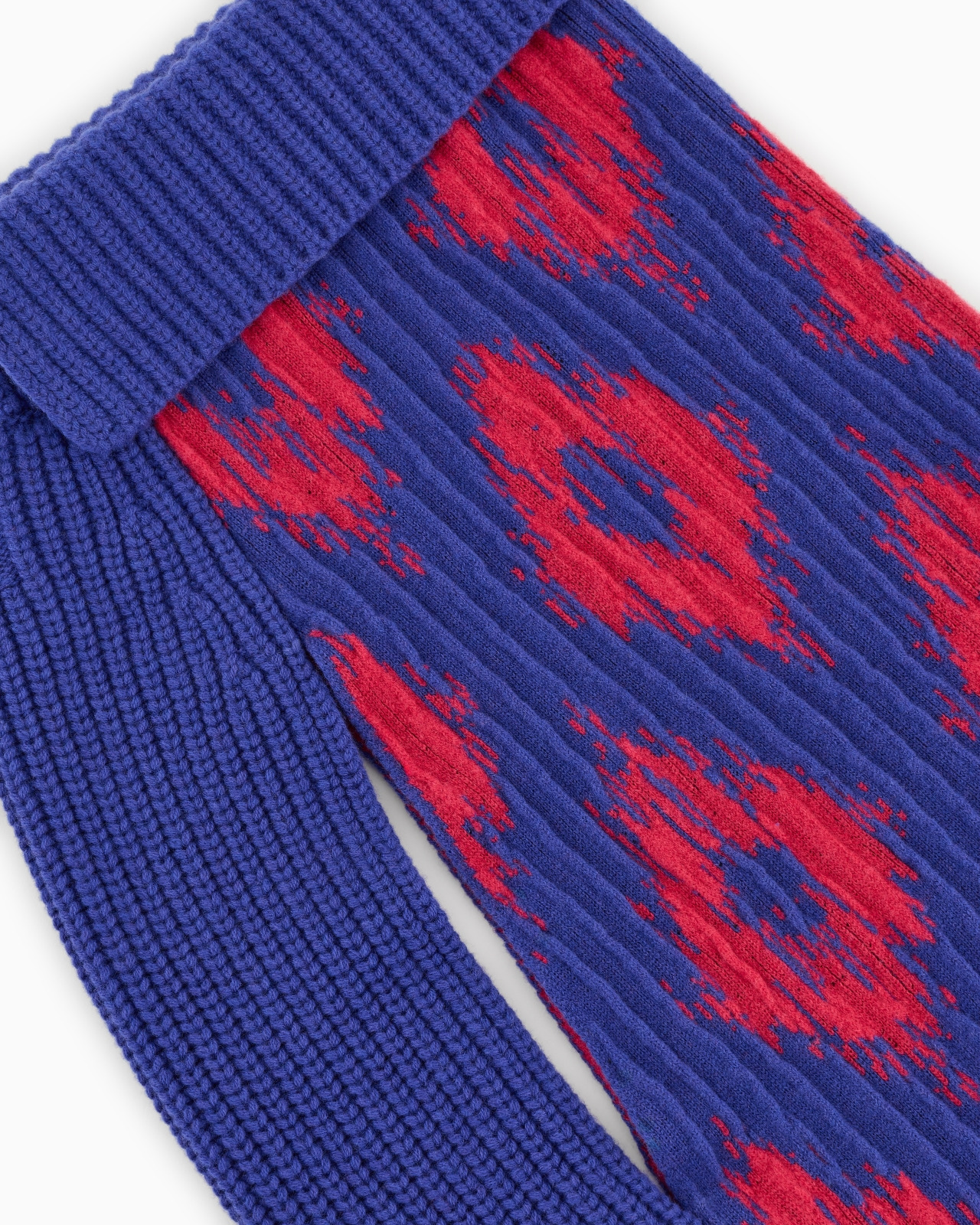 Poldo x Giorgio Armani jacquard jumper in virgin wool and cashmere - 6