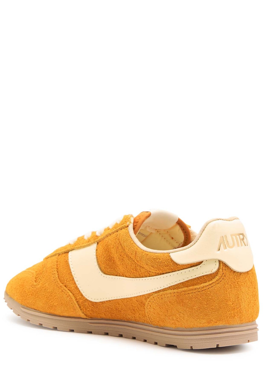 Autry Windspin Panelled Brushed Suede Sneakers - 2
