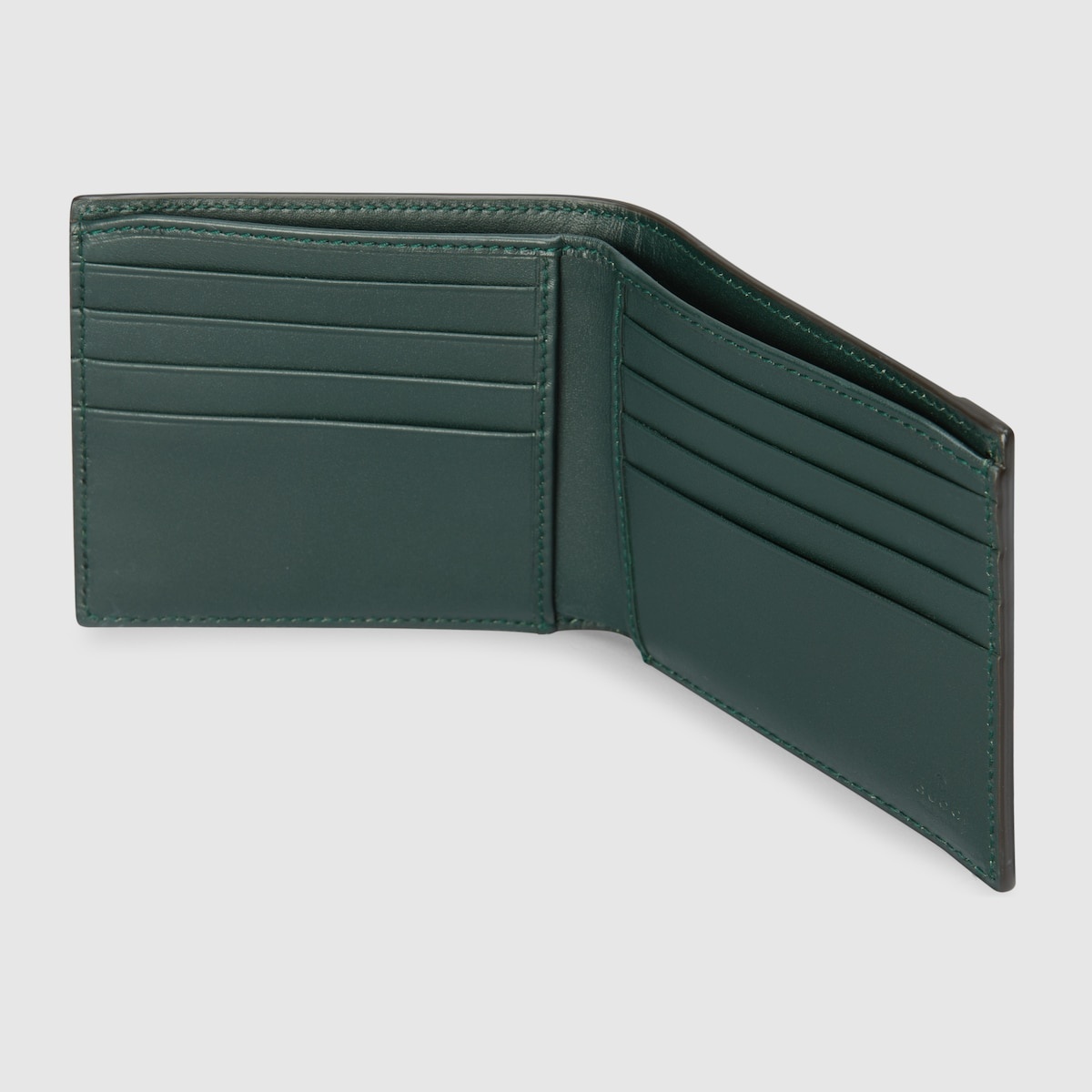 Crocodile card case wallet with Double G - 4