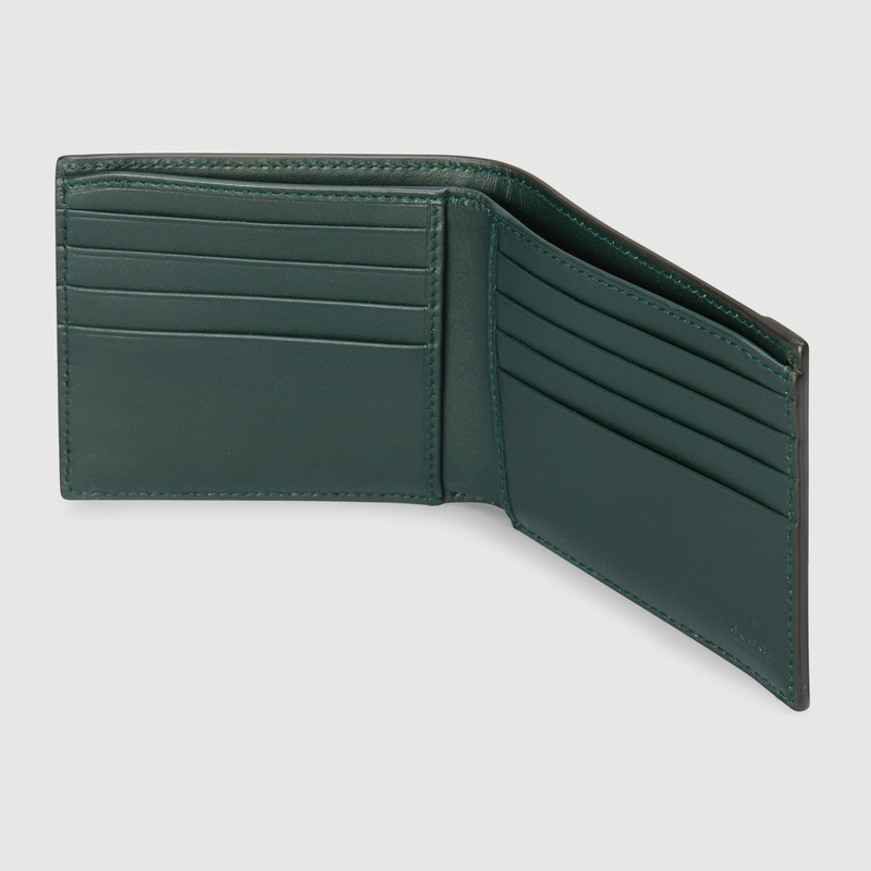Crocodile card case wallet with Double G 4