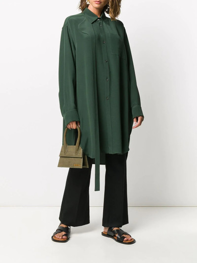 Loewe oversized silk shirt outlook