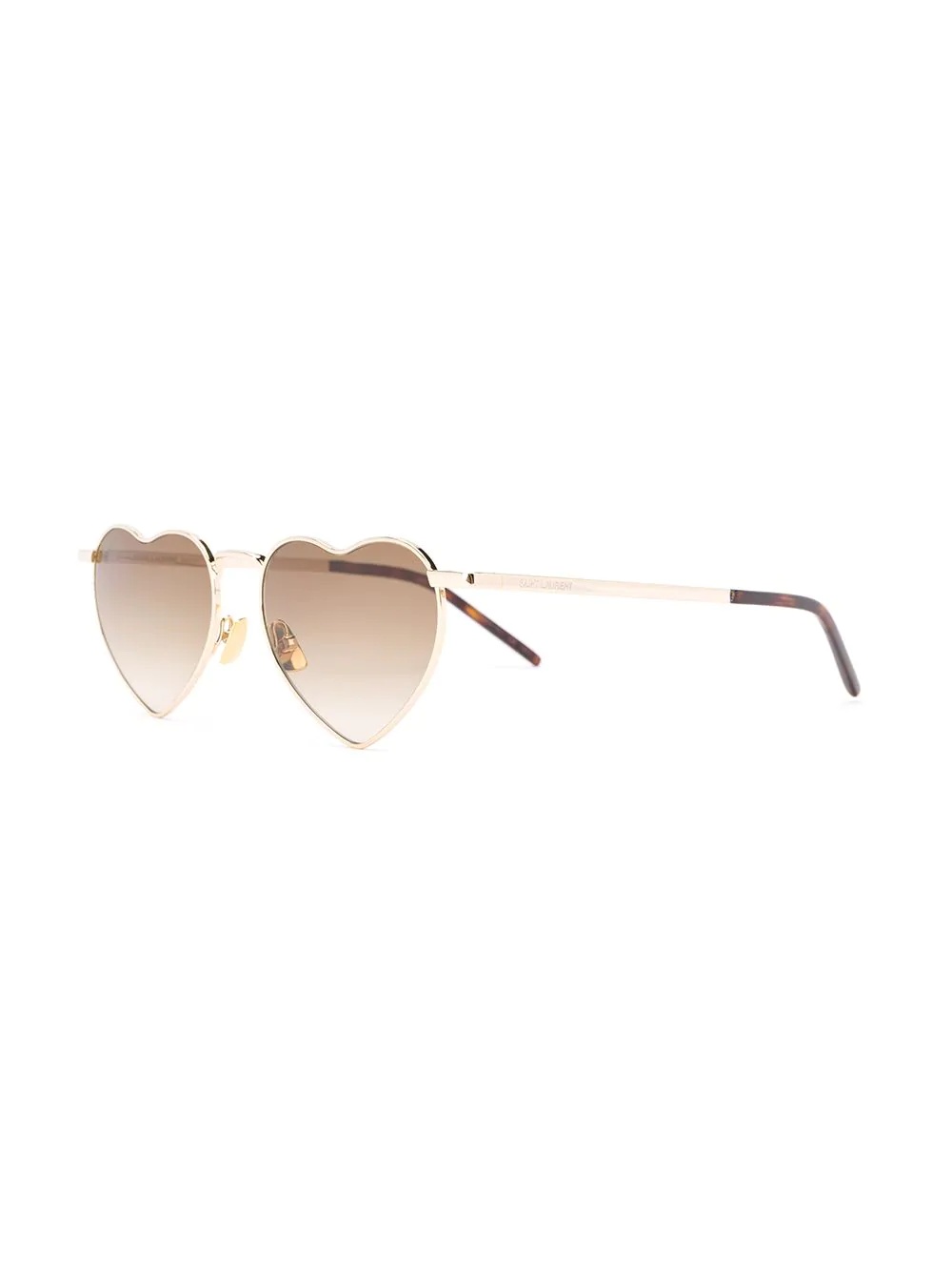 Loulou heart-frame sunglasses - 2