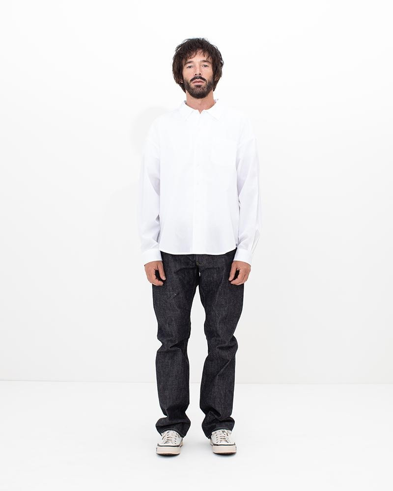 visvim HEGEL SHIRT L/S WHITE outlook