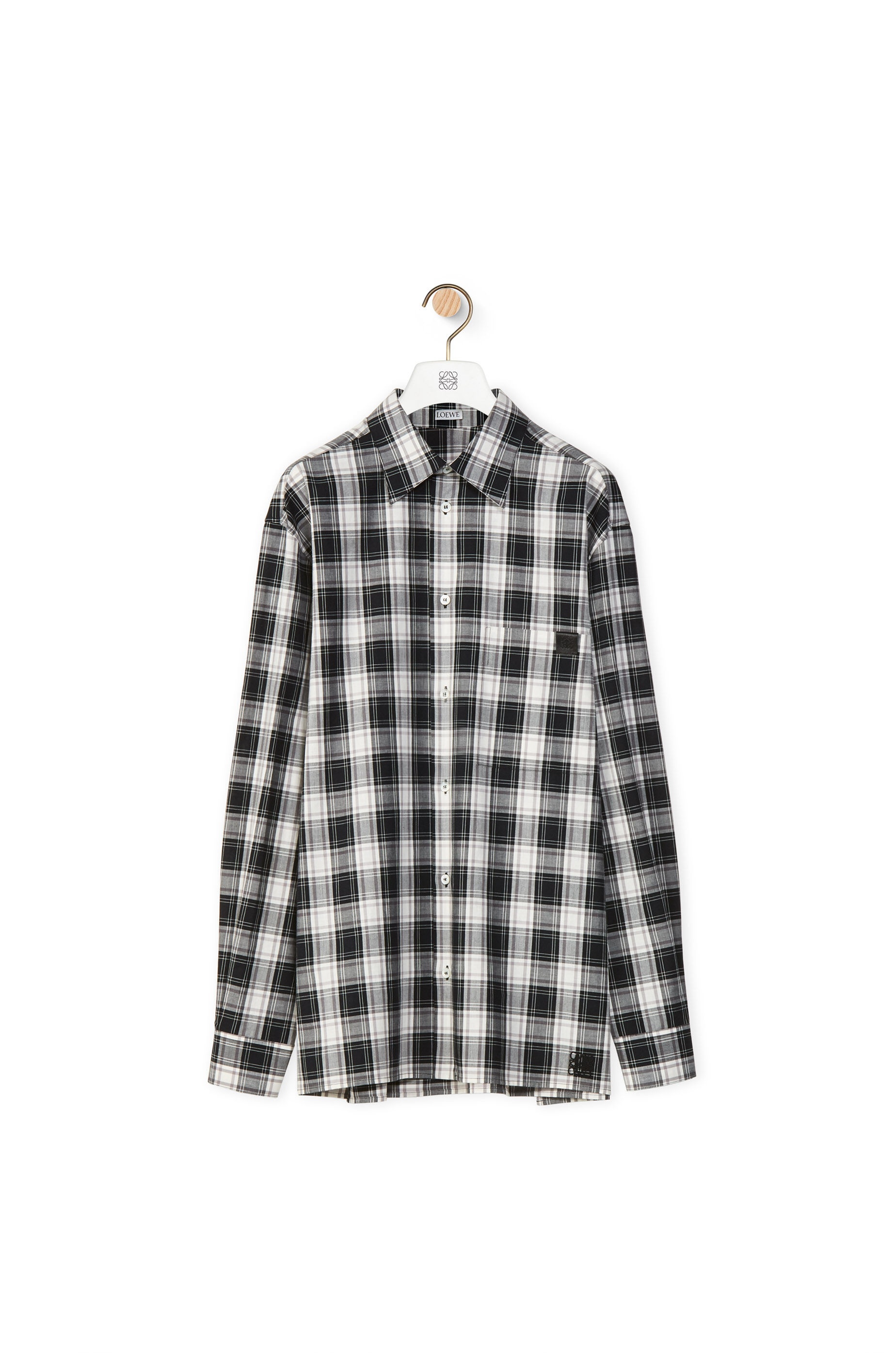 Check shirt in cotton - 1