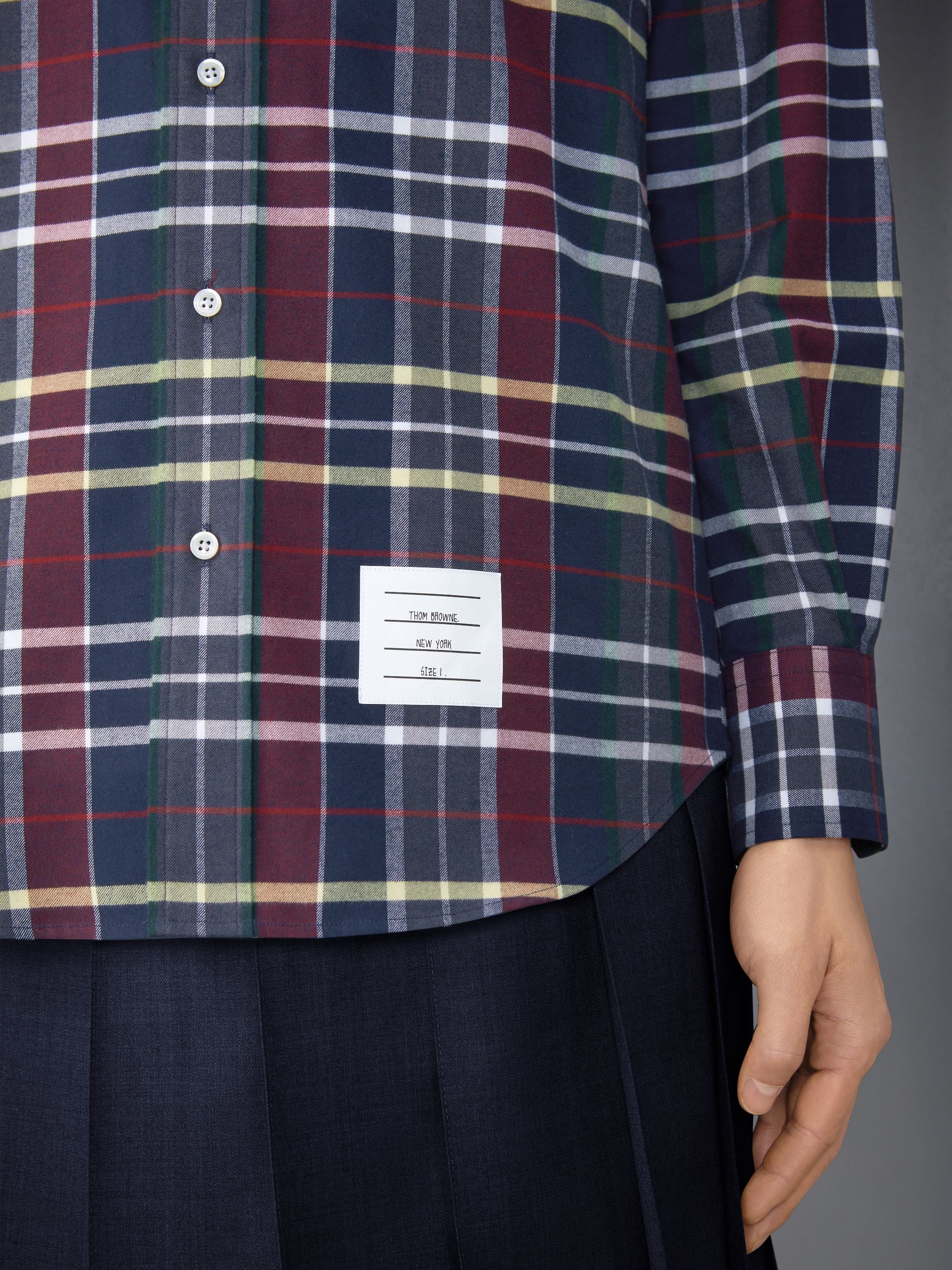 Hunting Tartan Cotton Flannel Armband Shirt - 6