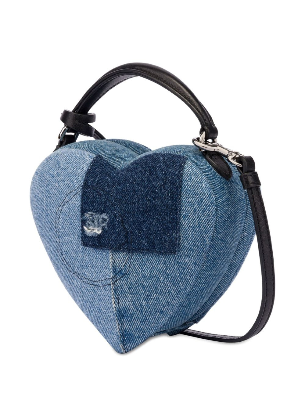 heart-shaped clutch bag - 2