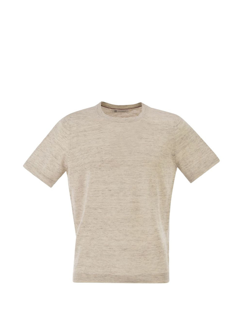crew-neck short-sleeve T-shirt 1