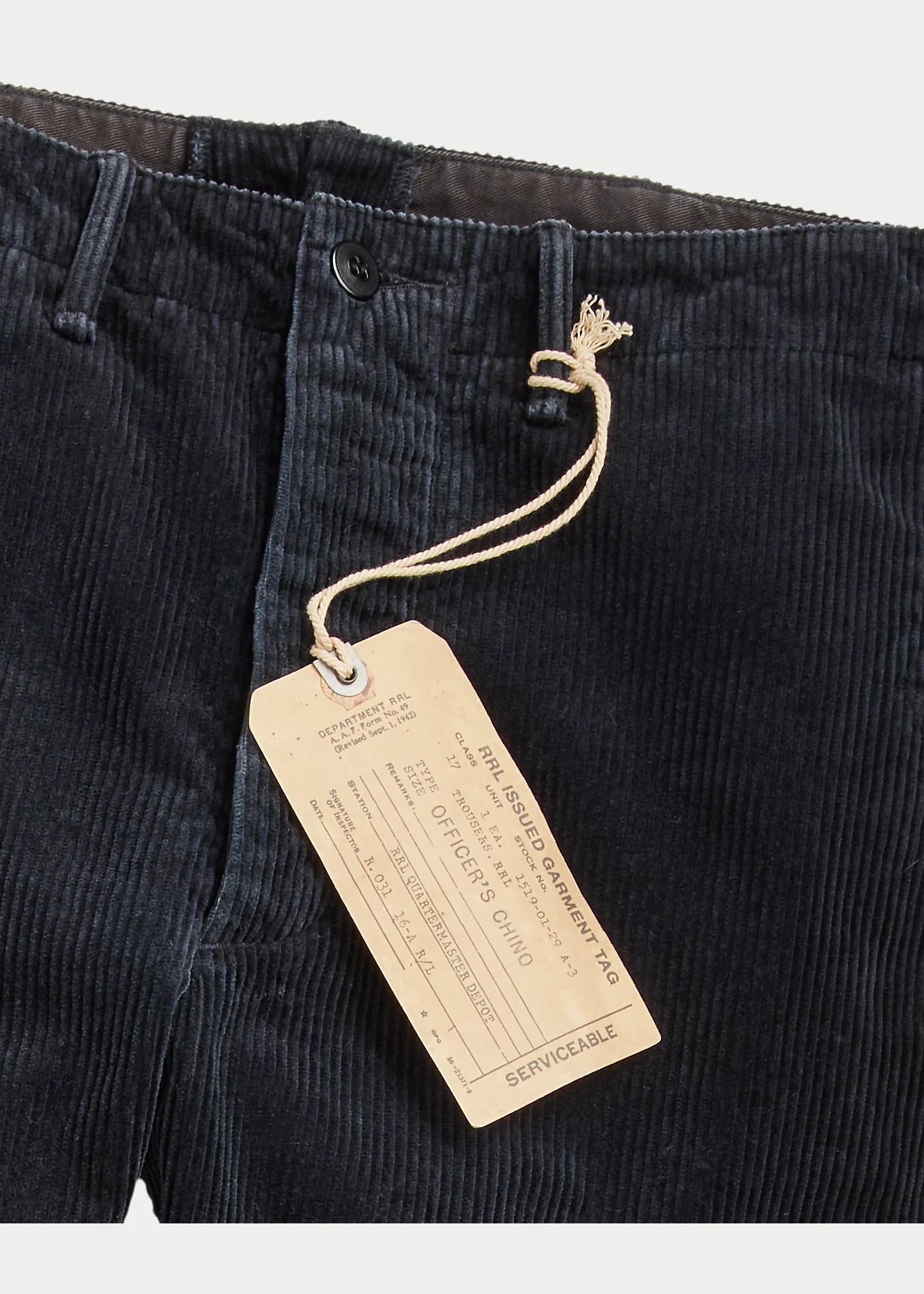 Corduroy Officer’s Pant - 3