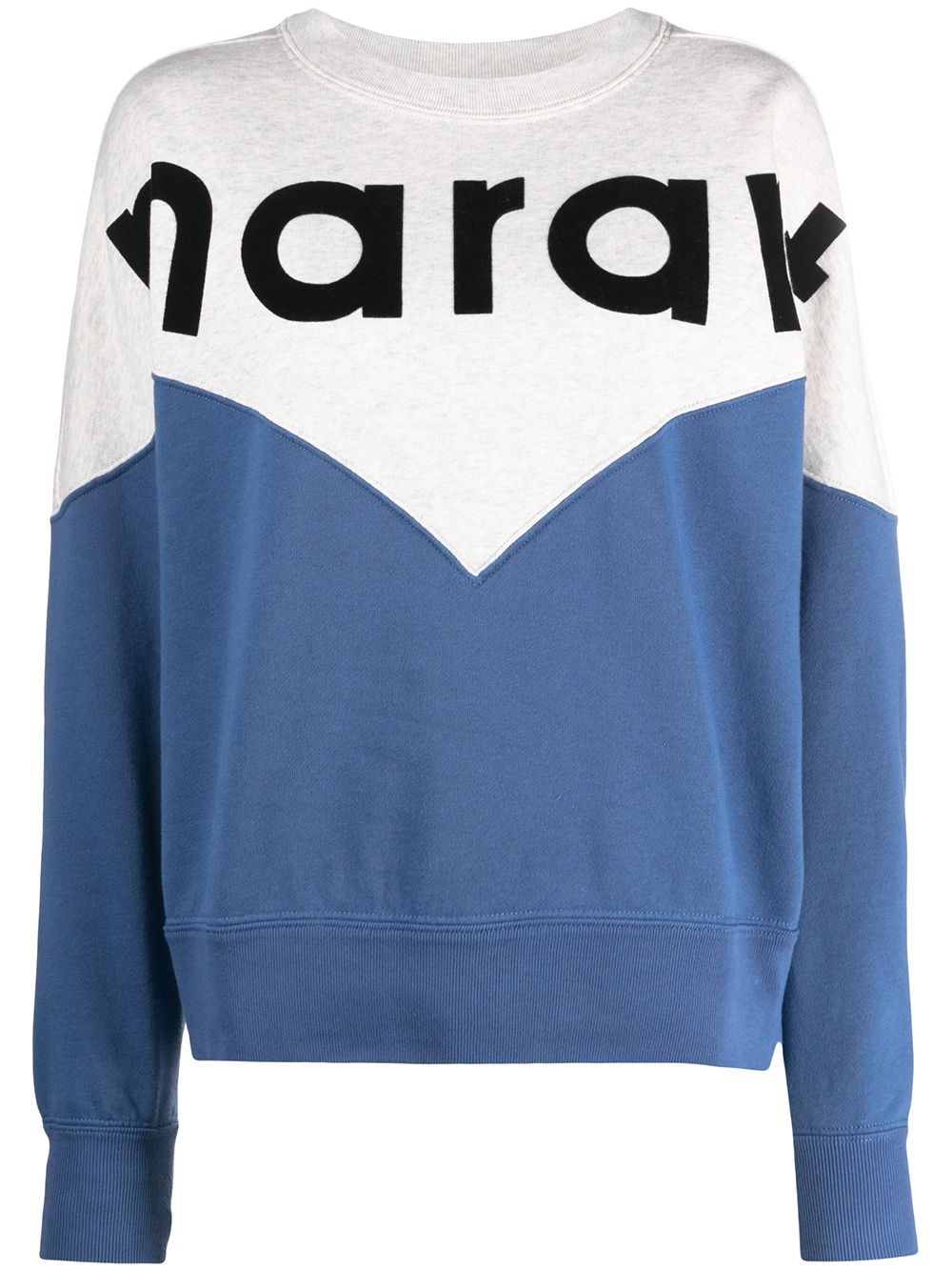 Houston colour-block logo sweatshirt - 1