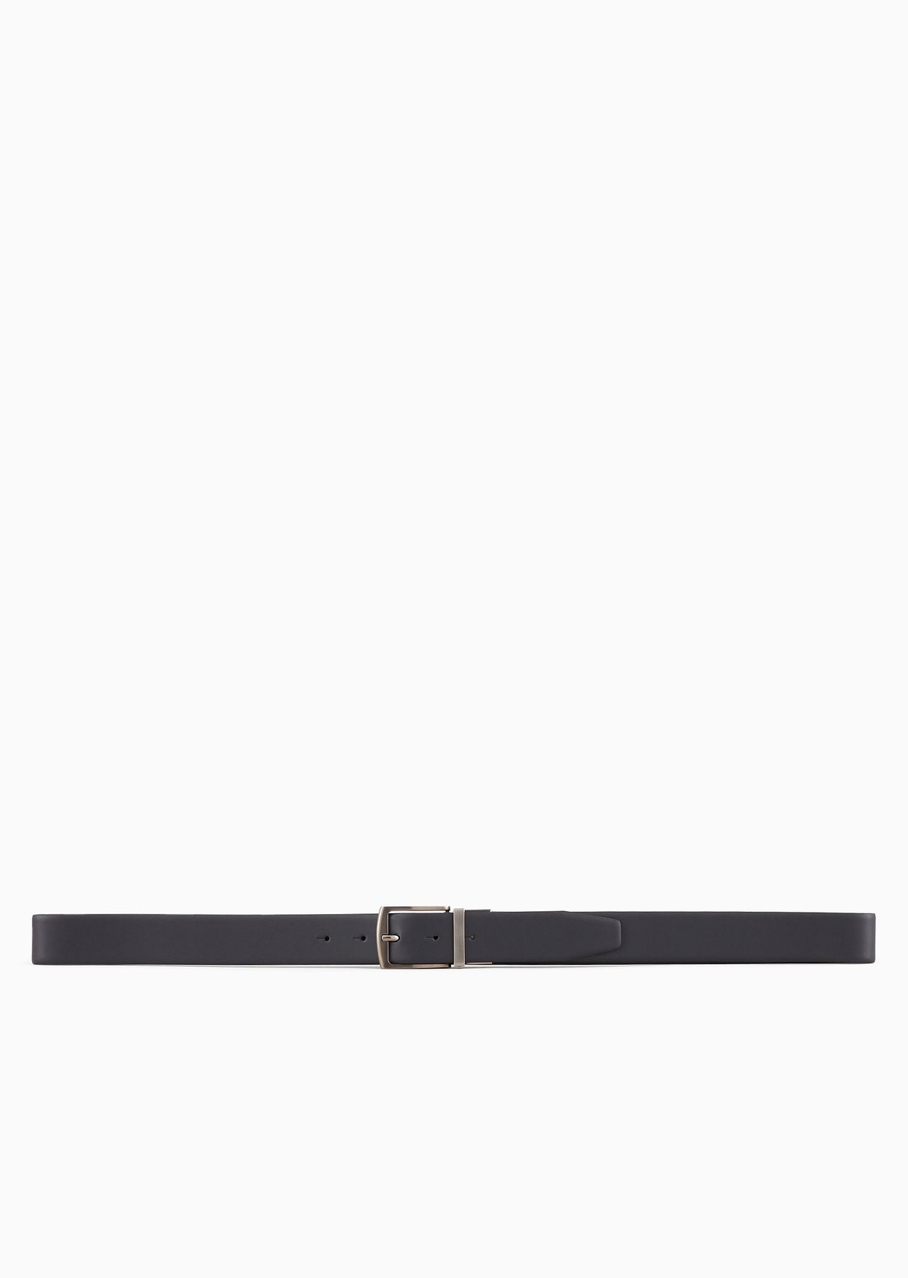 Gift box with reversible leather belt and two buckles - 3