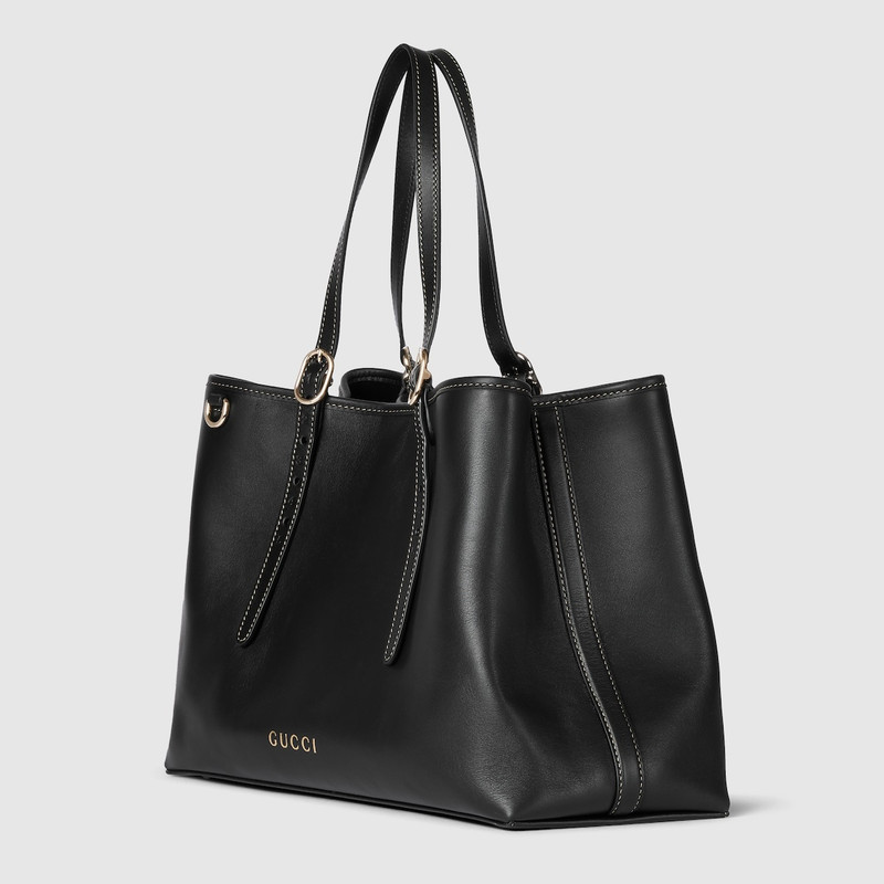 GUCCI GG Emblem medium tote bag outlook
