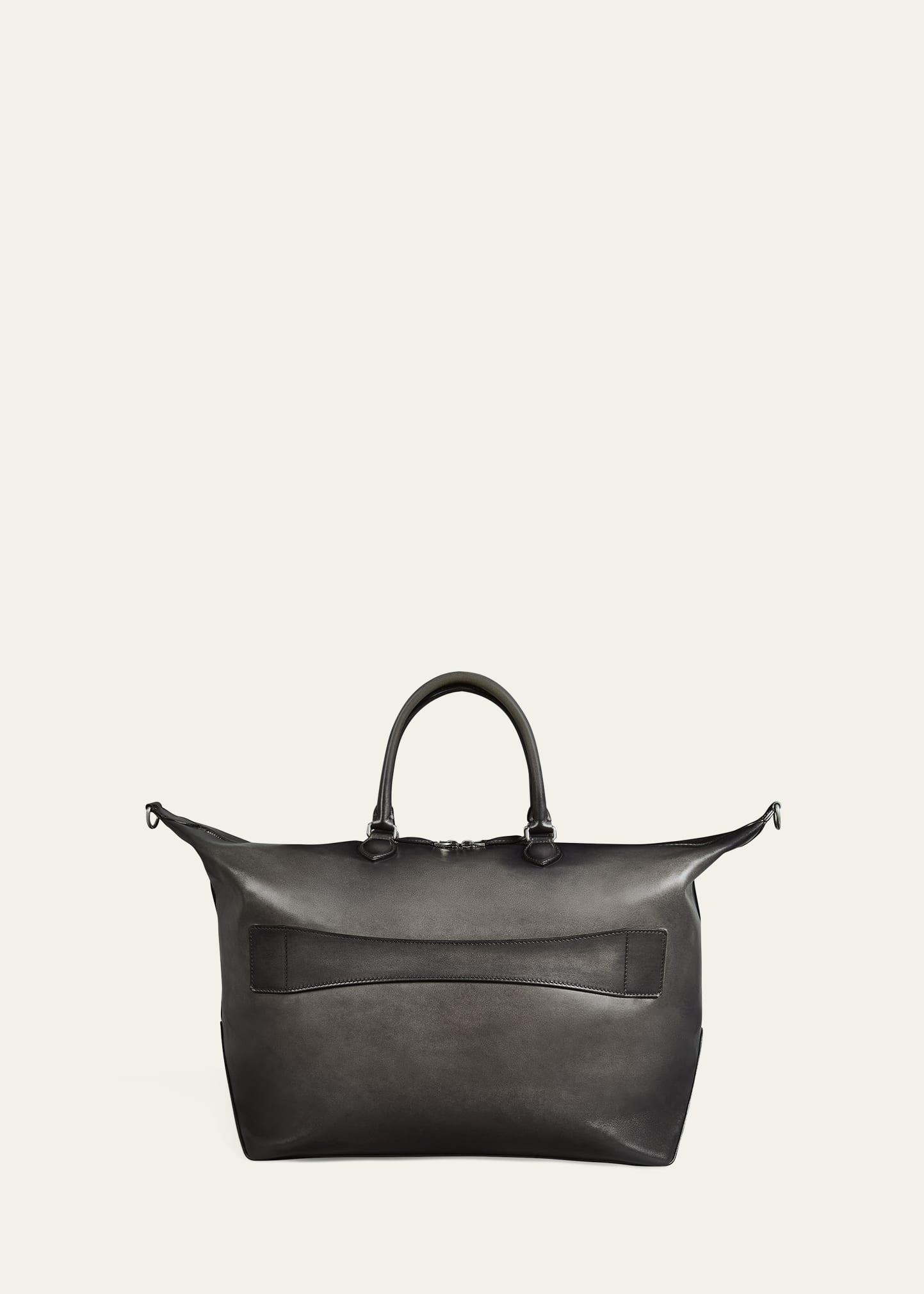 Men's Toujours Soft Scritto Leather Travel Bag - 3