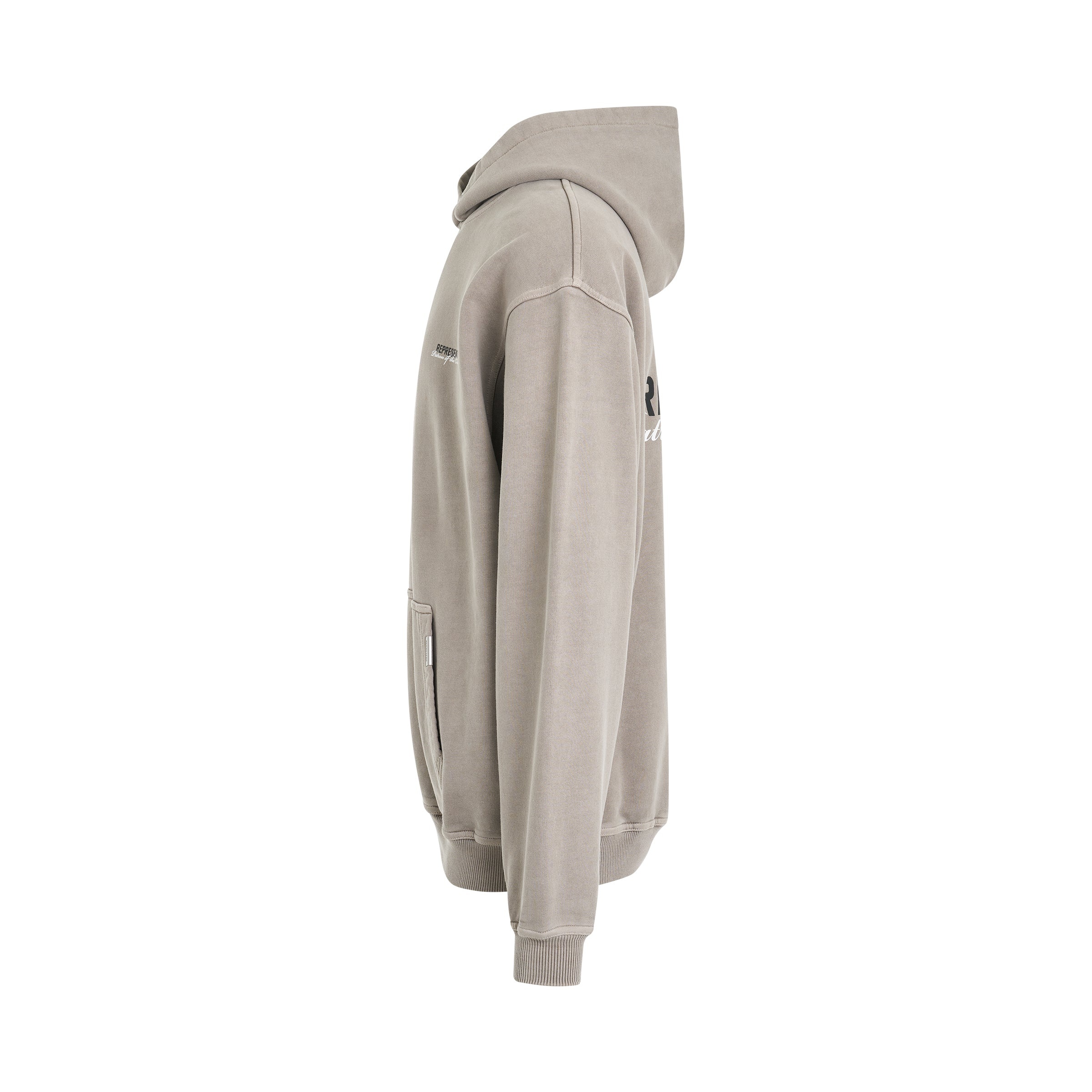 Patron of the Club Hoodie in Mudstone - 3