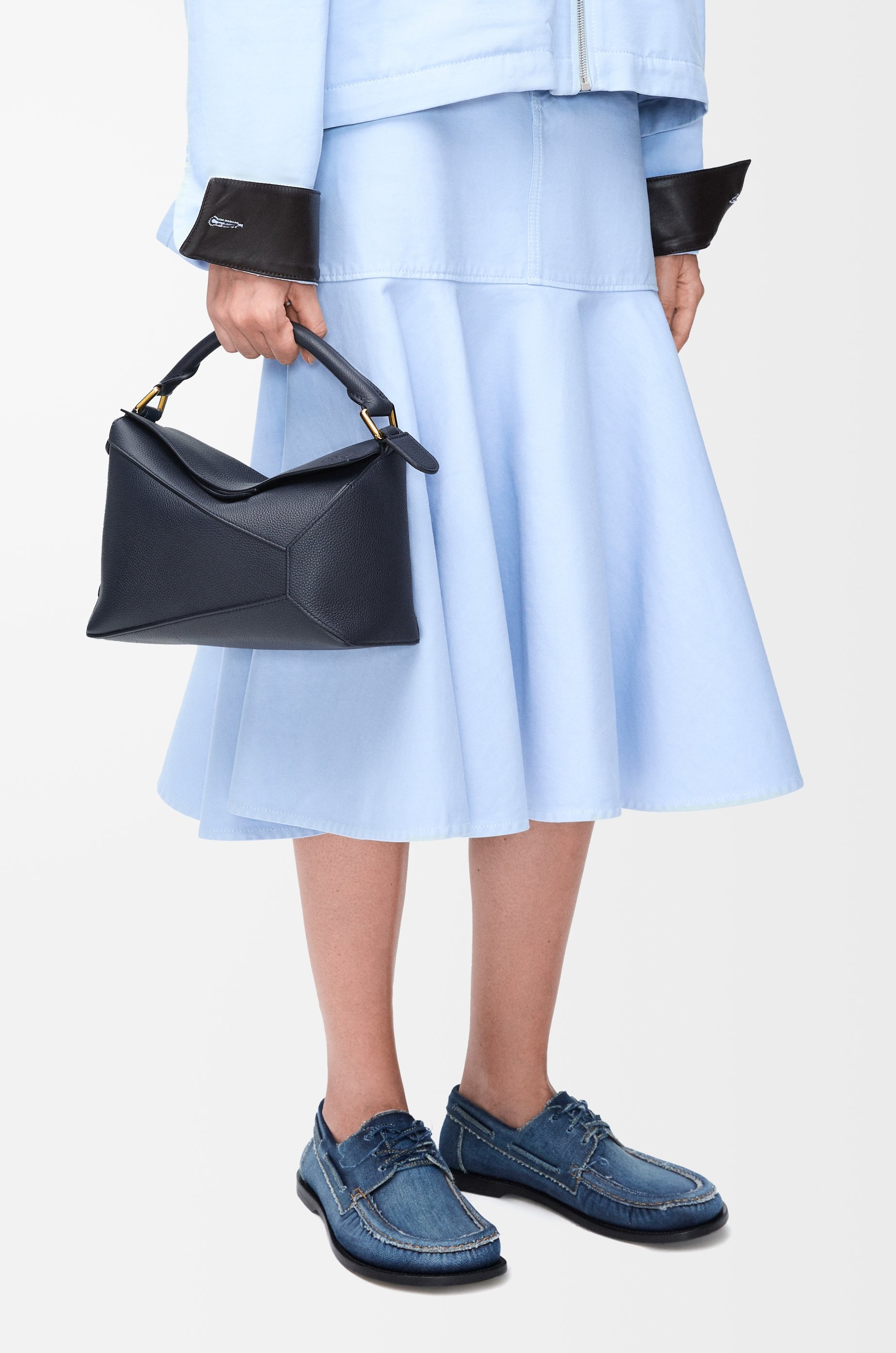 Small Puzzle bag in soft grained calfskin - 2