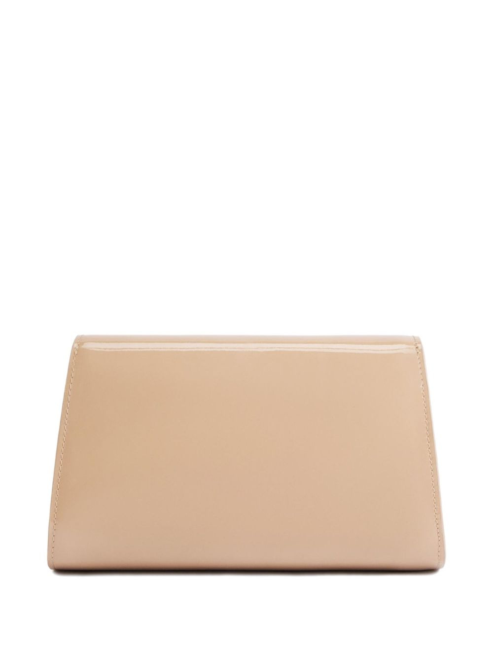 mini Cleopatra patent leather flap clutch - 3