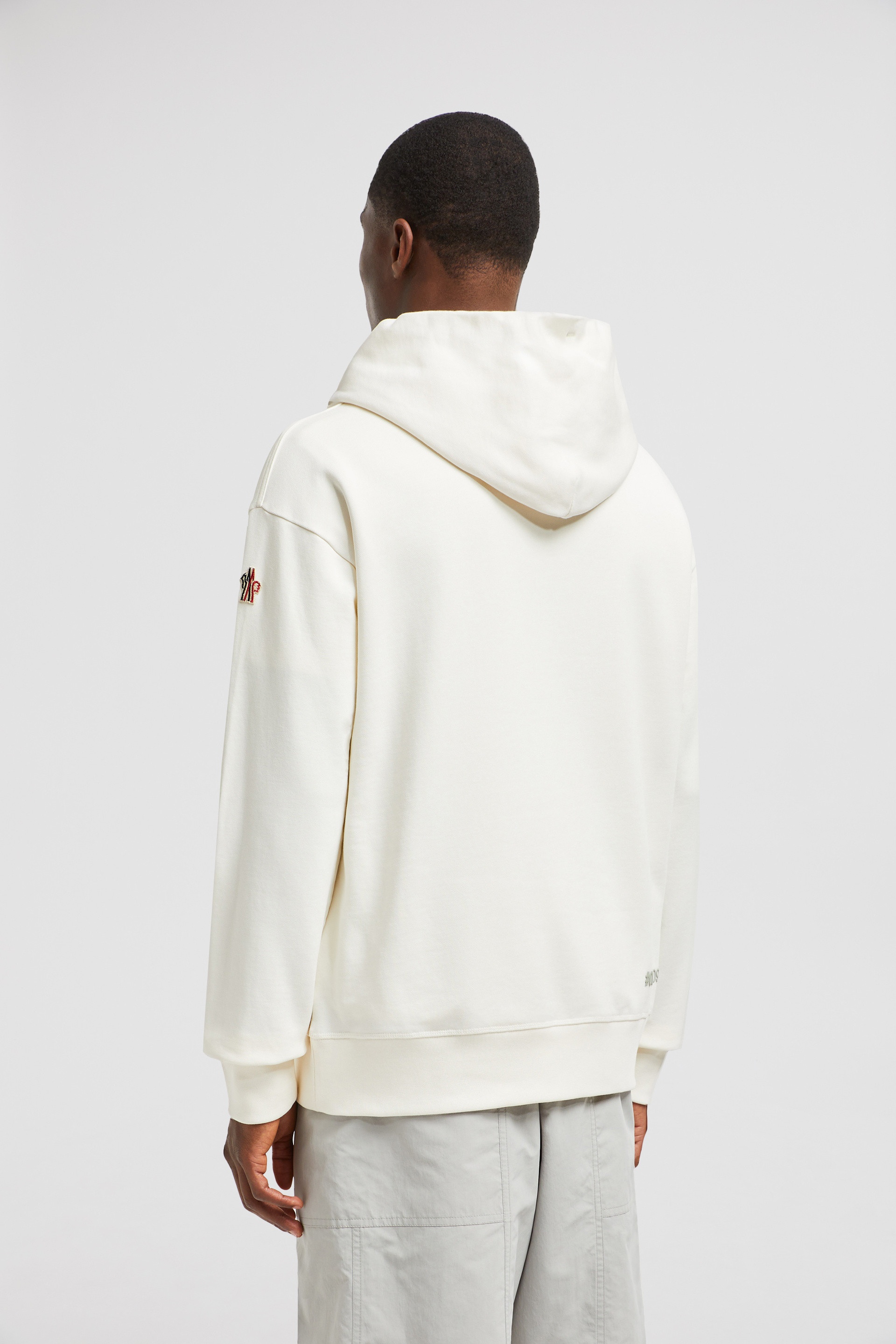 【MONCLER GRENOBLE】MIRRORED LOGO COTTON HOODIE フーディ Moncler Grenoble Mirrored Logo Cotton Hoodie | REVERSIBLE