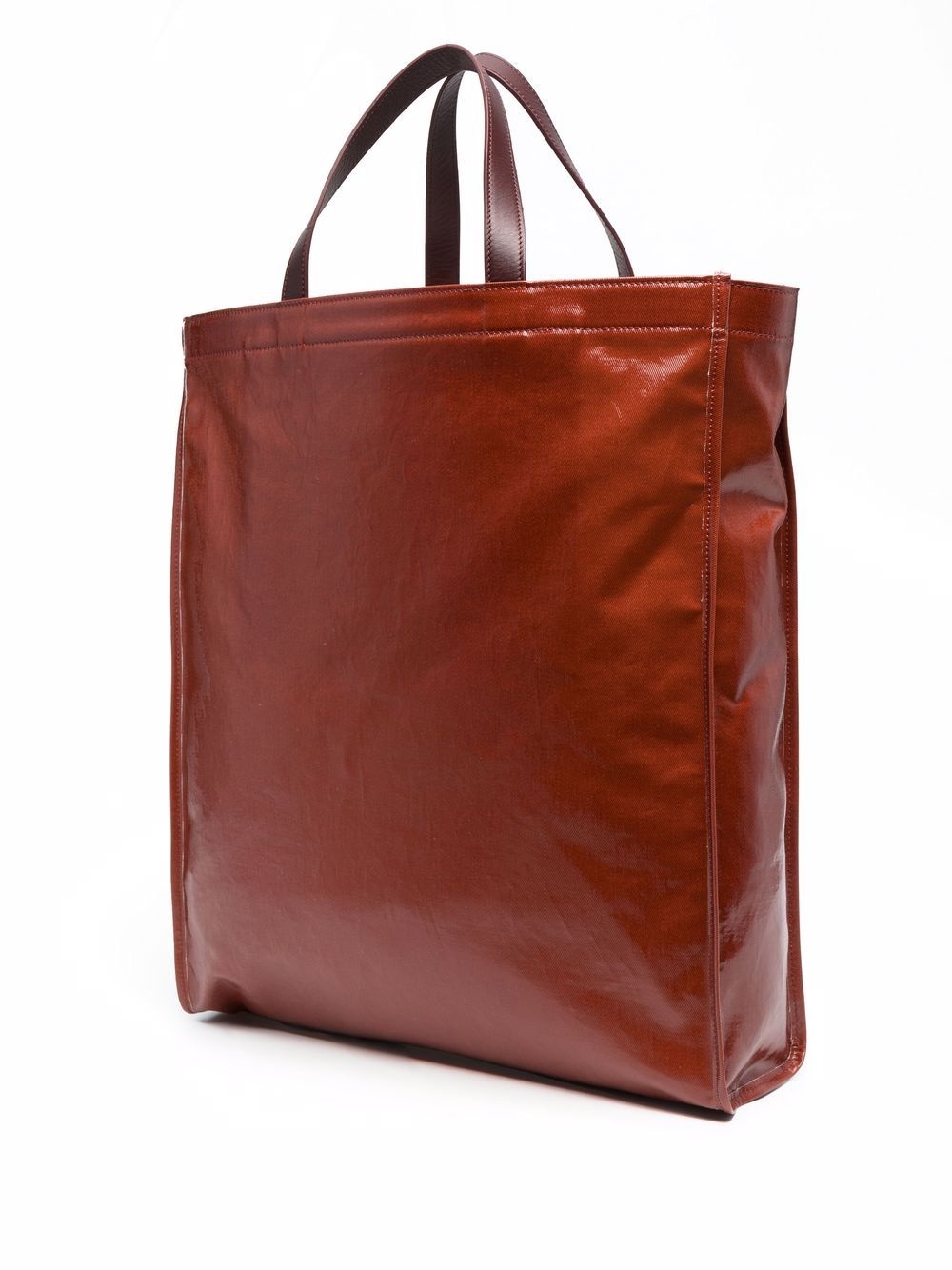 high-shine tote bag - 3