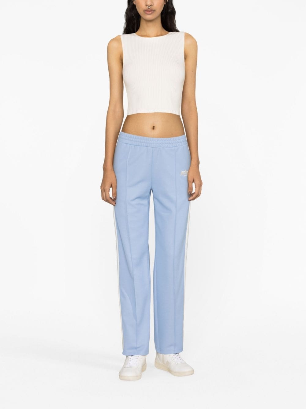 logo-embroidered track pants - 2