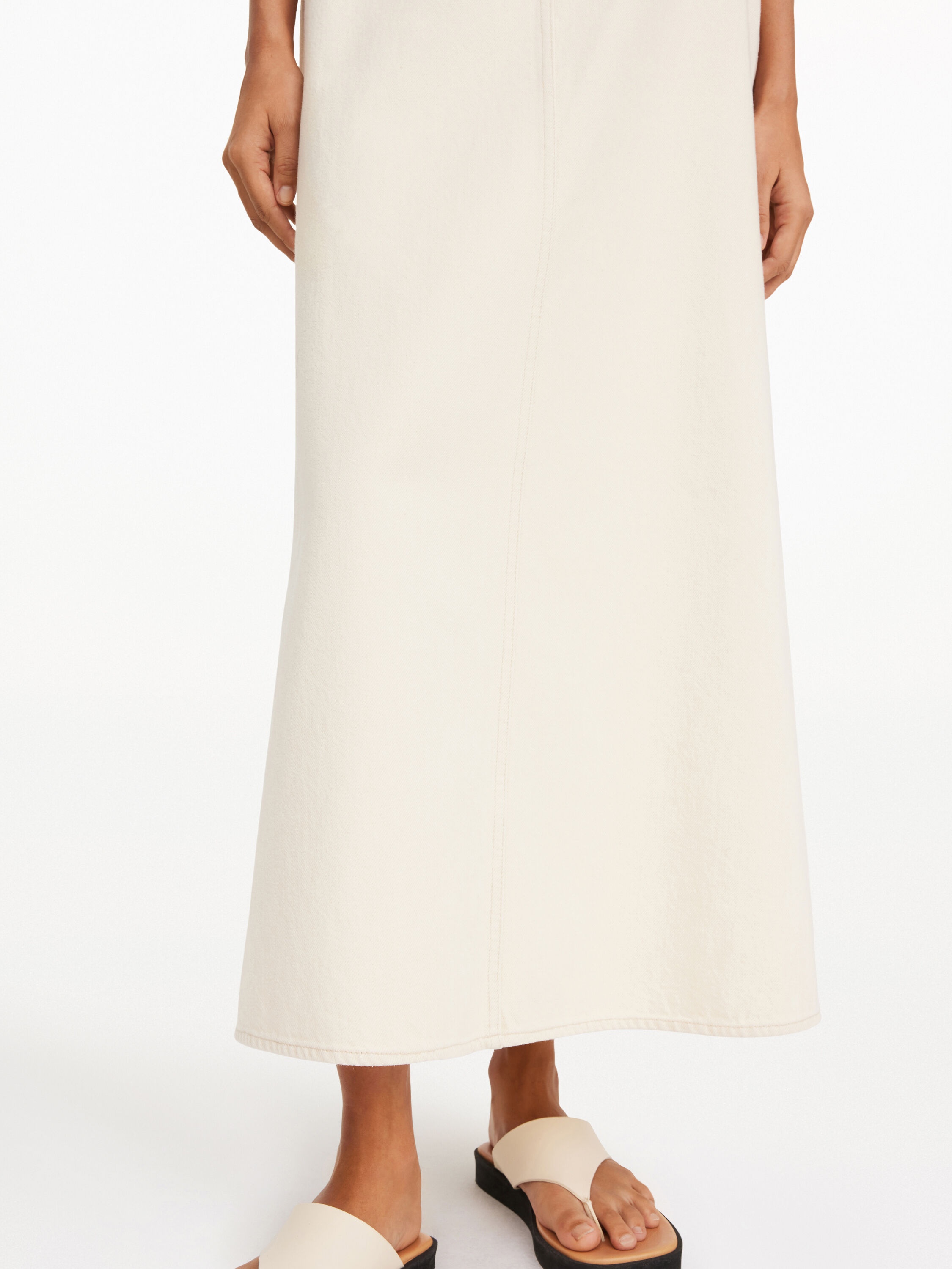 Carlas denim maxi skirt - 4