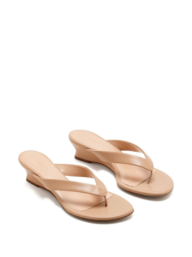 LE MONDE BÉRYL 40mm micro-wedge thong sandals outlook