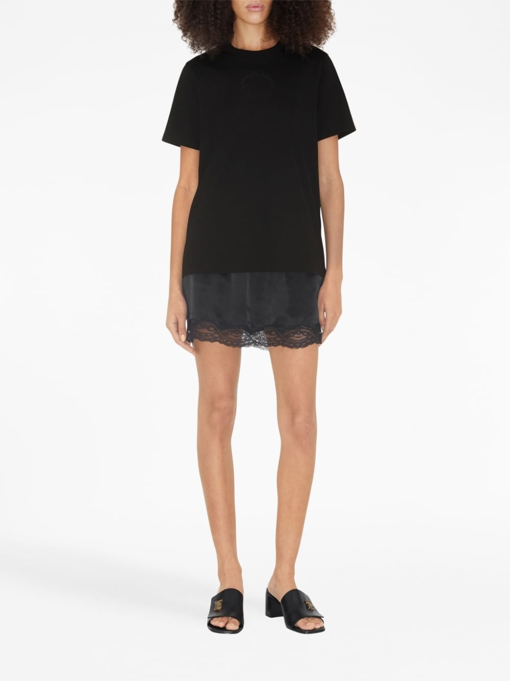 tonal embroidered-logo T-shirt - 2