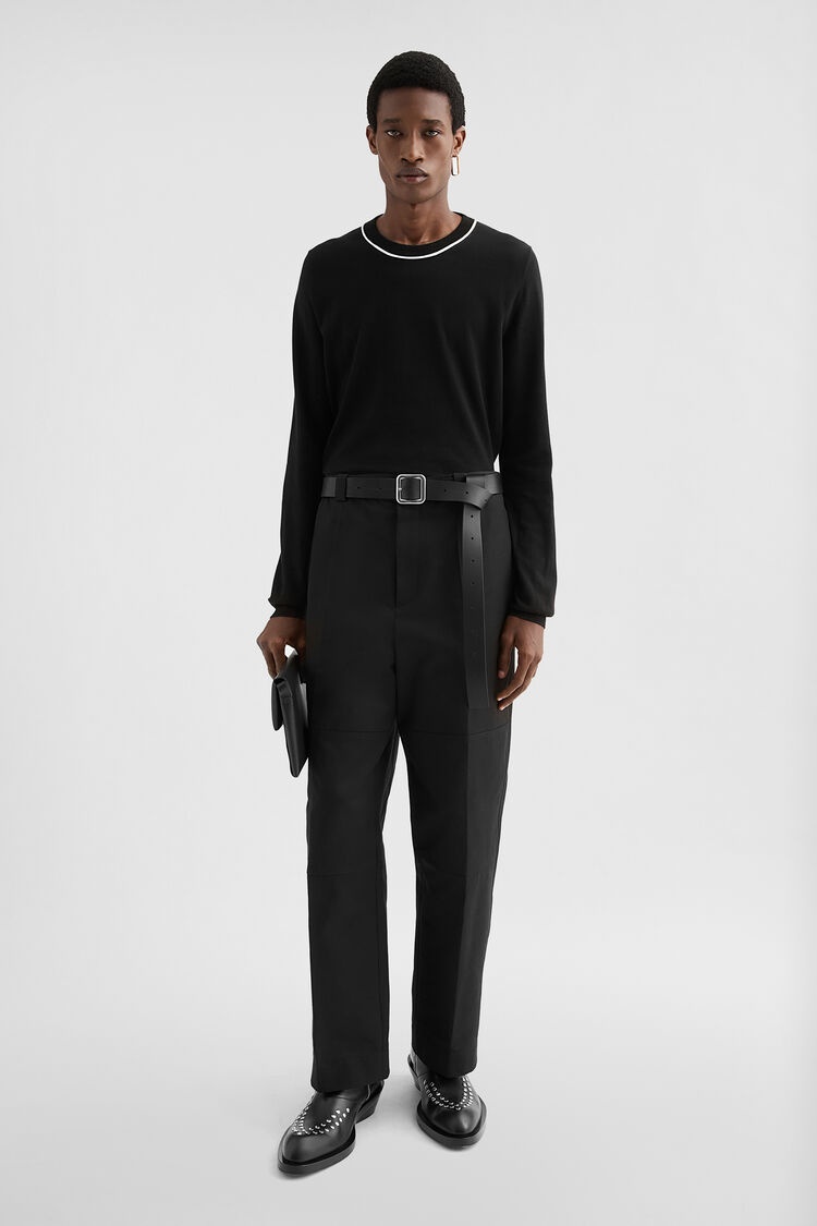 Cotton Trousers - 1