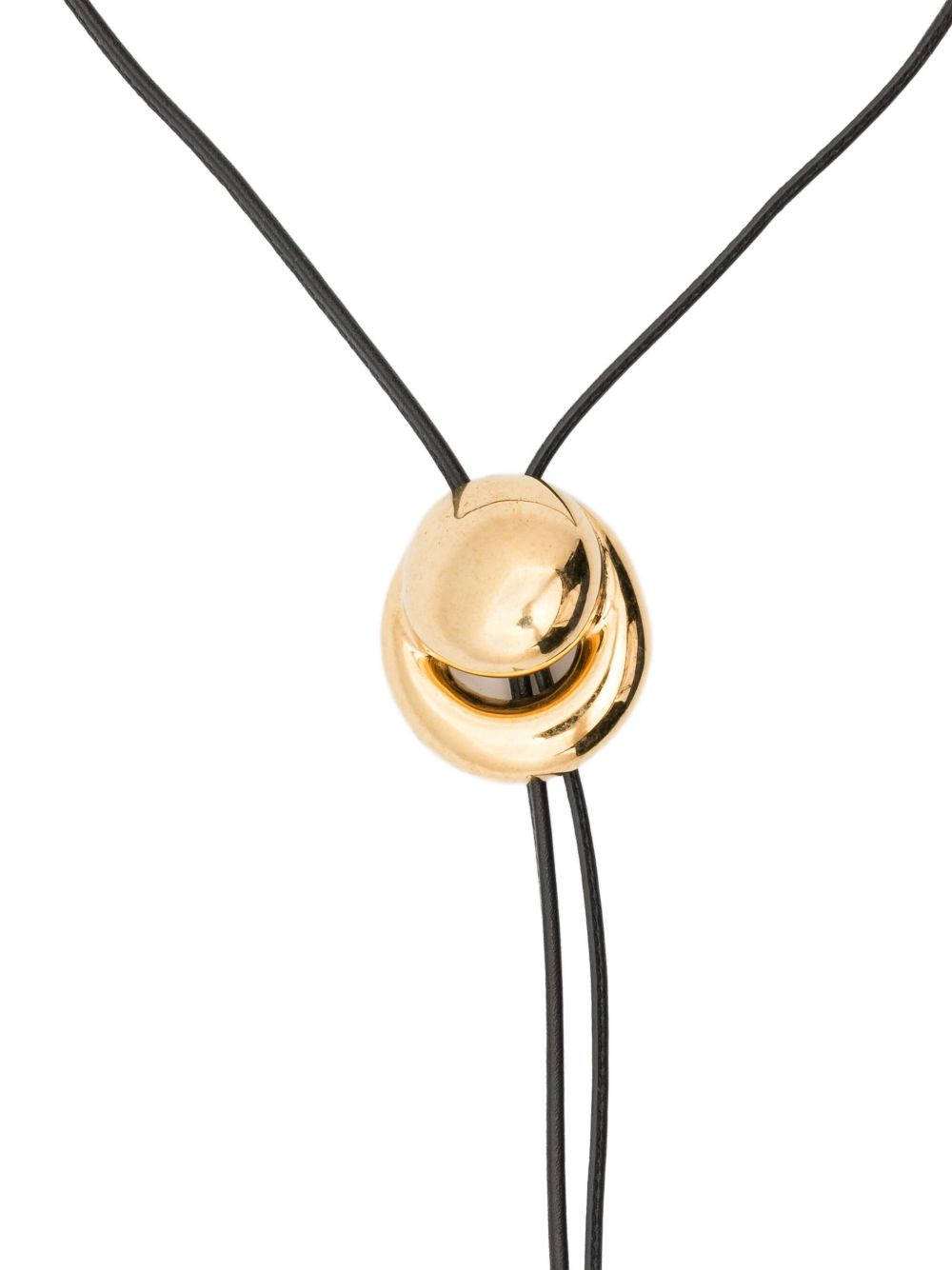 Blow Up leather necklace - 3