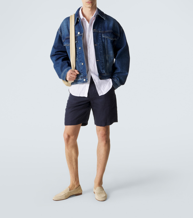 ORLEBAR BROWN Norwich slim-fit linen shorts outlook