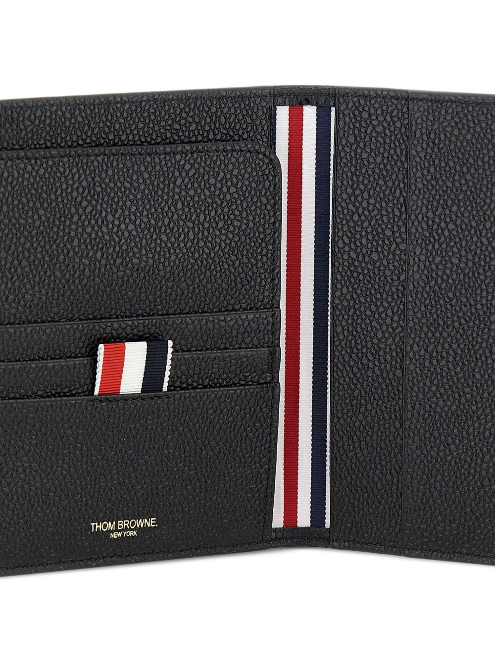 pebbled-leather passport holder - 4