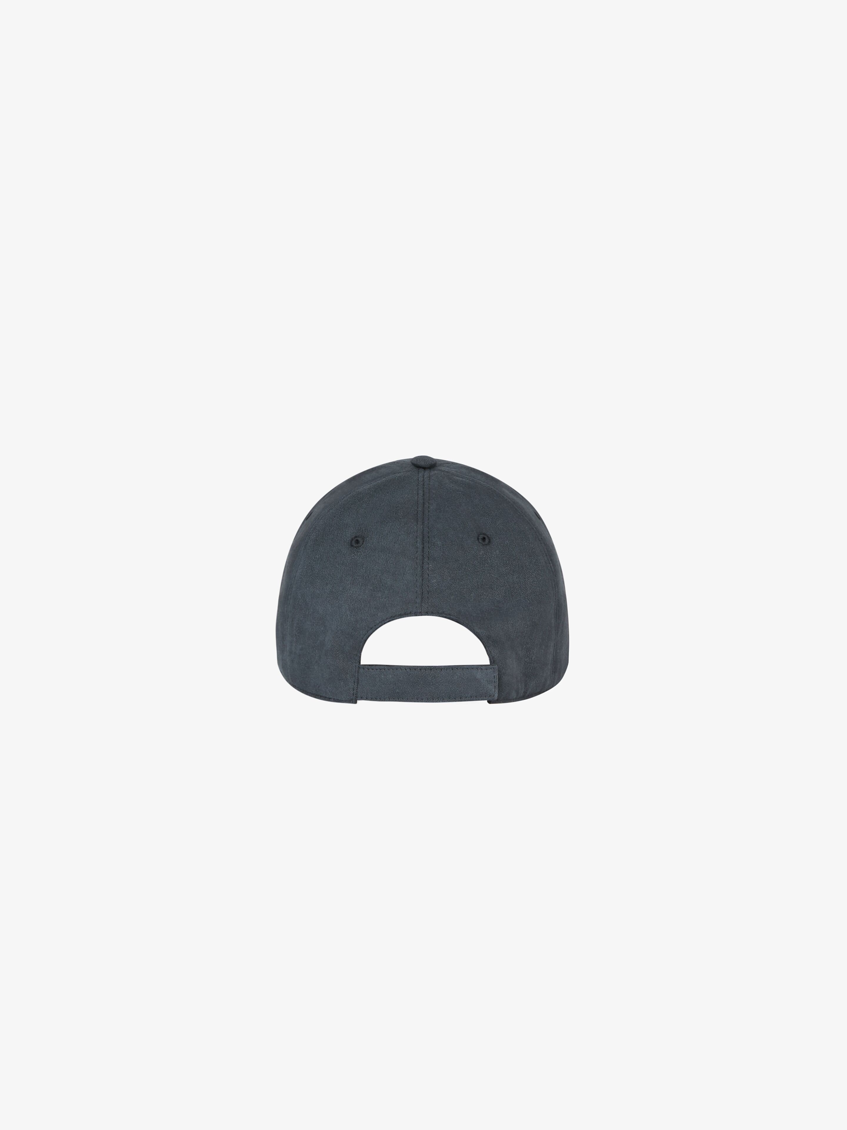 GIVENCHY 4G EMBROIDERED CAP IN CANVAS - 4