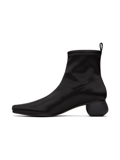 ISSEY MIYAKE Black United Nude Edition Carve Boots outlook