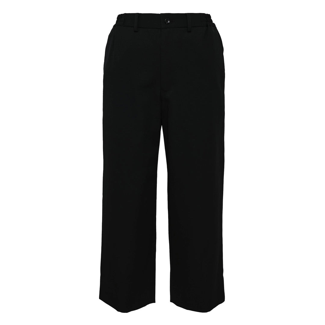 Wool Gabardine Straight Pants - 1