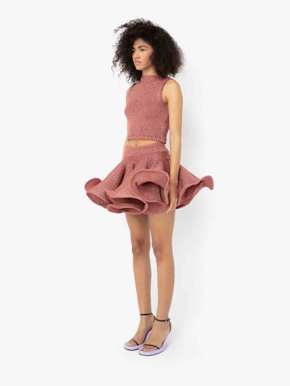 FLARED MINI SKIRT - 3