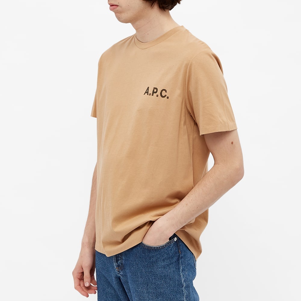 A.P.C. Daniel Scribble Logo Tee - 3