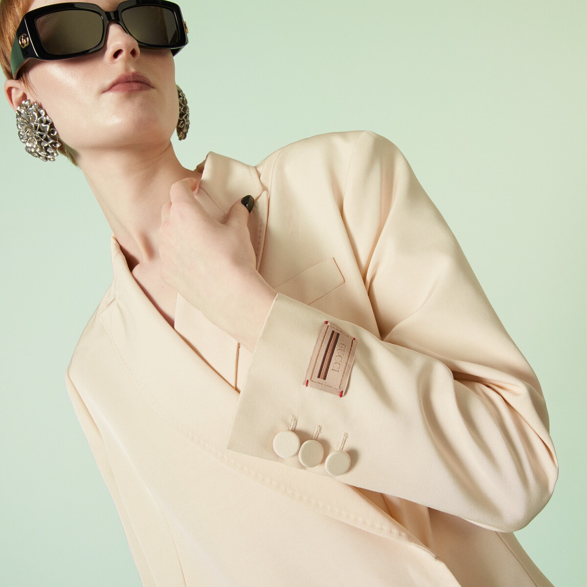 Cotton viscose faille jacket dress - 3
