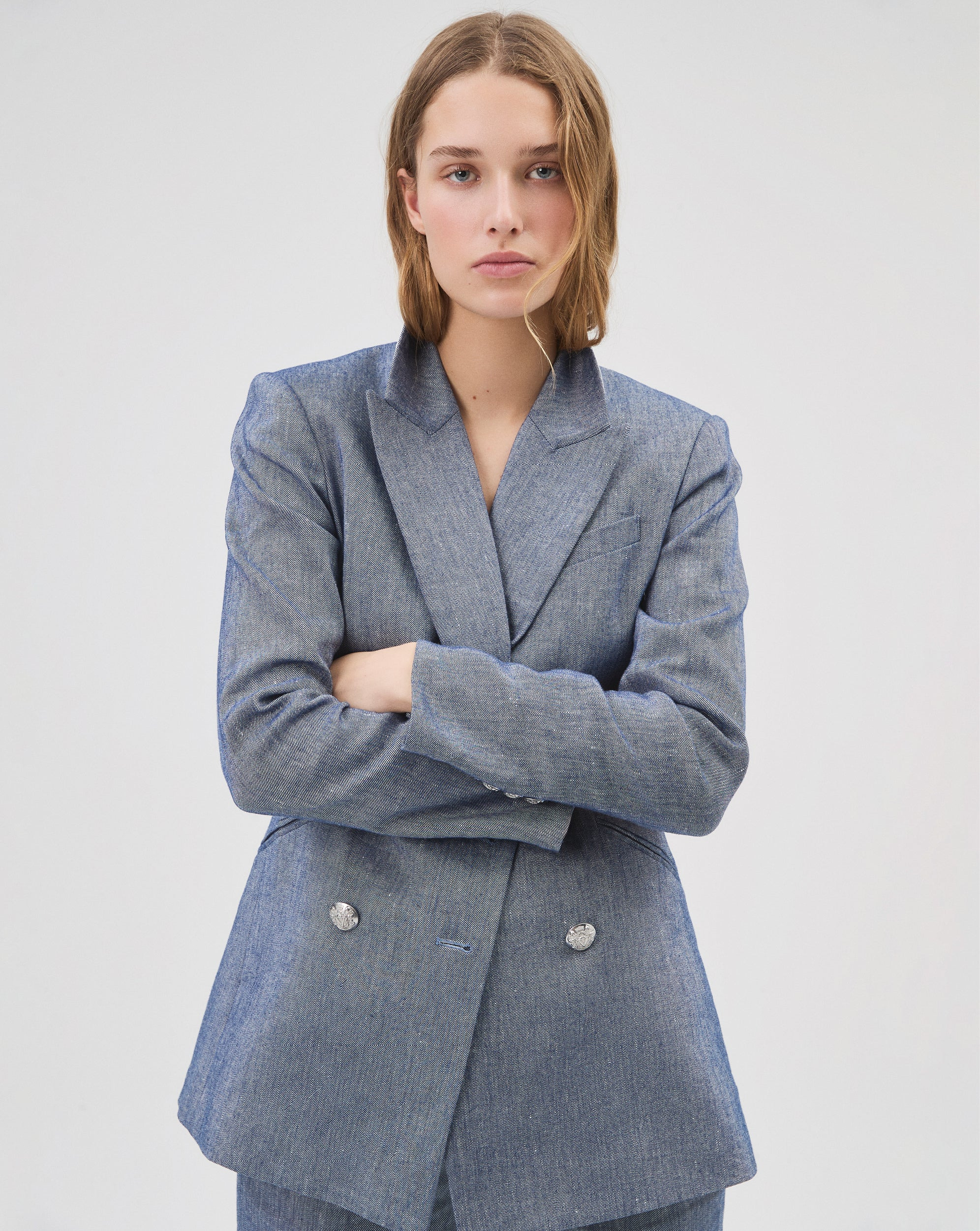 DALE LINEN DICKEY JACKET - 8