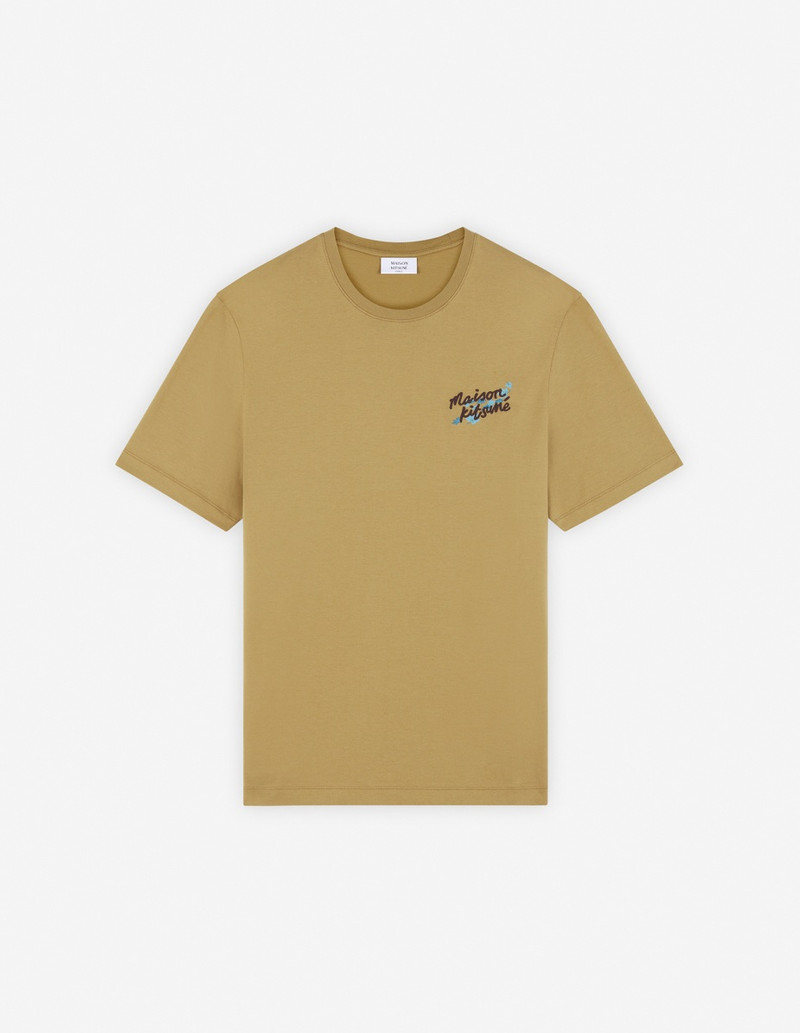 MAISON KITSUNE FALLING LEAVES REGULAR TEE-SHIRT - 1