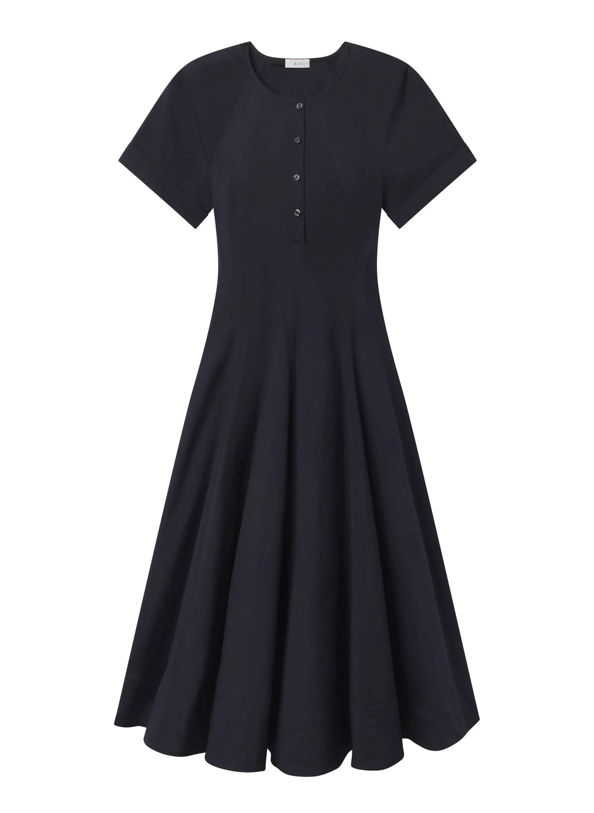 Lucille Cotton Midi Dress - 1