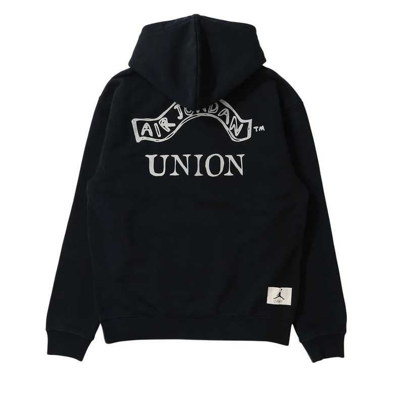 Jordan Air Jordan x Union LA Fleece Hoodie 'Black' IB5116-010 outlook