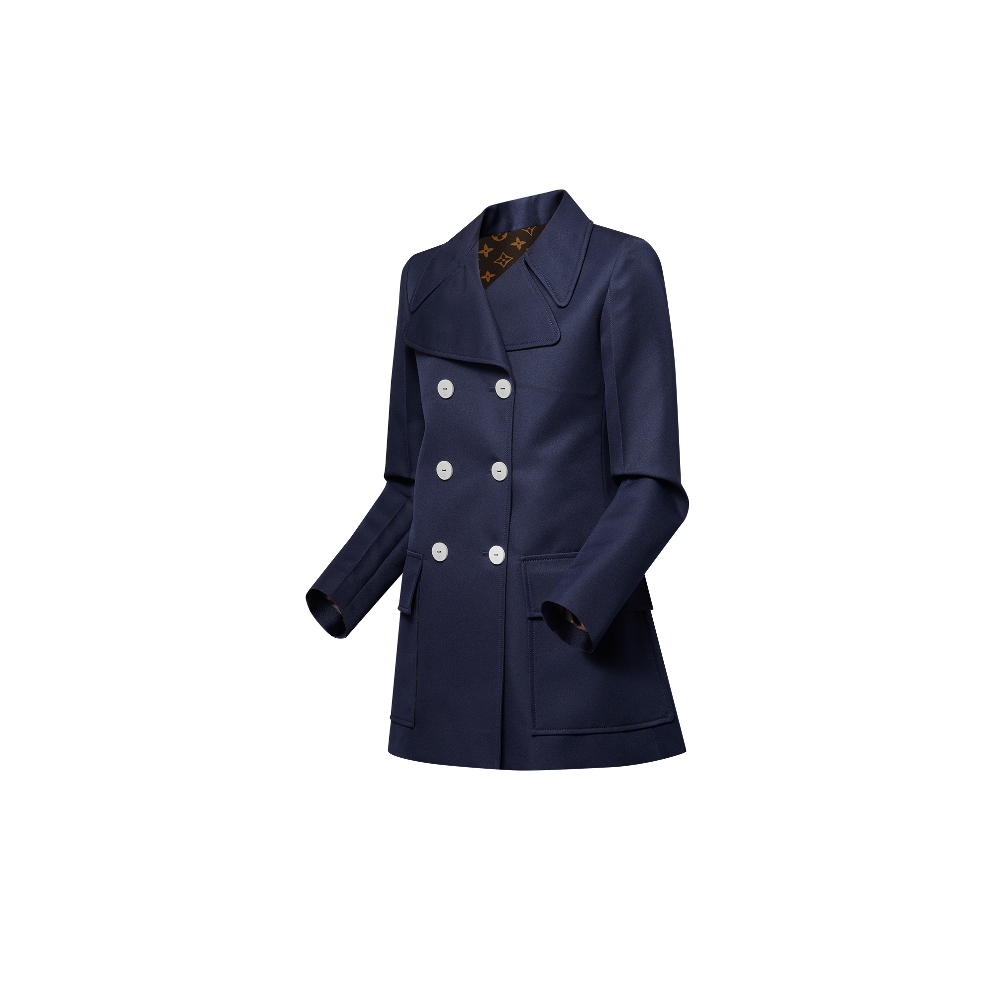 Double Breasted Coat - 2