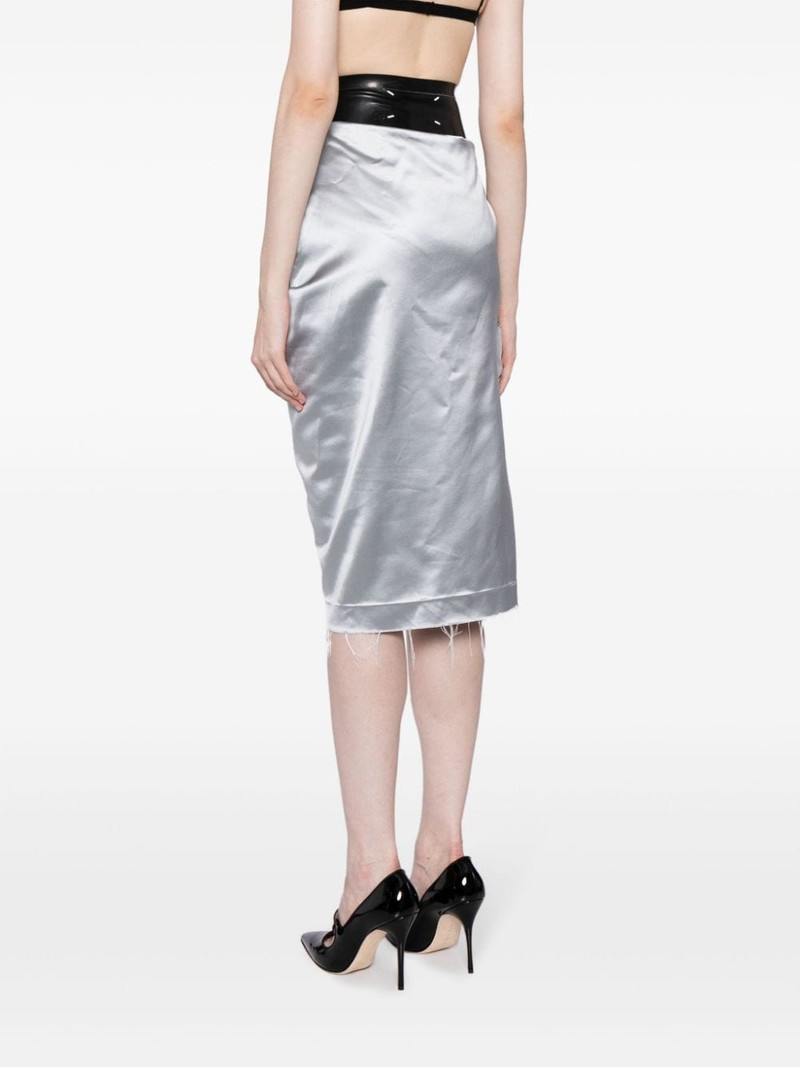 deconstructed satin pencil skirt 4