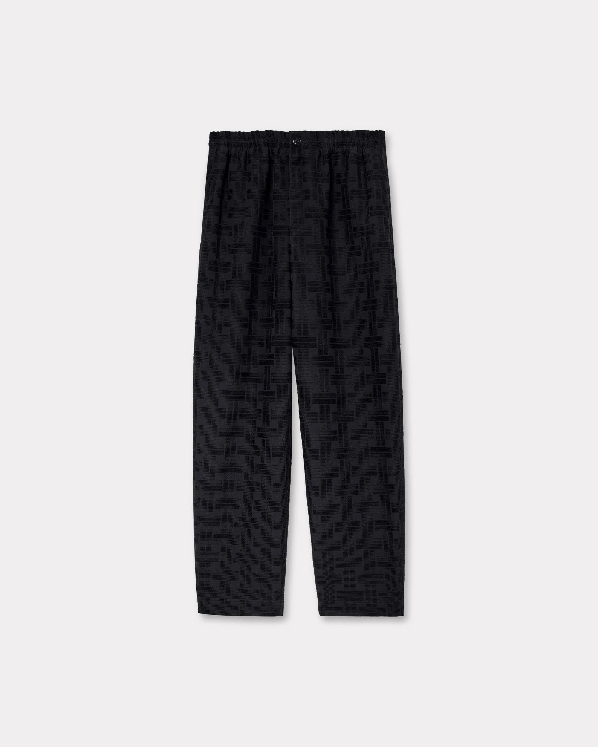 'KENZO Weave' jogpants in cotton jacquard - 1