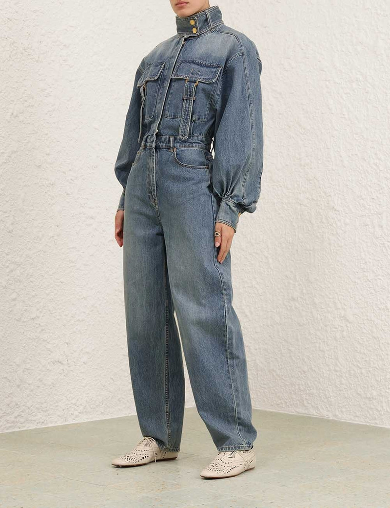 ILLUSTRATION DENIM BOILERSUIT 8