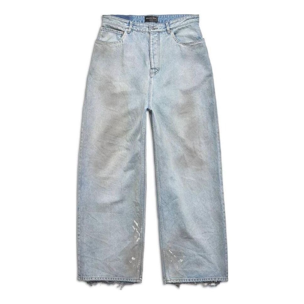 Balenciaga Baggy Pants 'Blue' 745213TDW144016 - 1