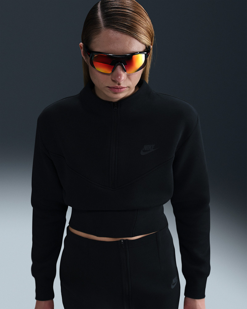 Nike Sportswear Tech Fleece Women's Cropped 1/2-Zip Top 1