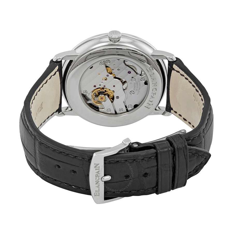 Blancpain Villeret Small Seconds Date & Power Reserve Mechanical Men's Watch 6606-1127-55B - 3