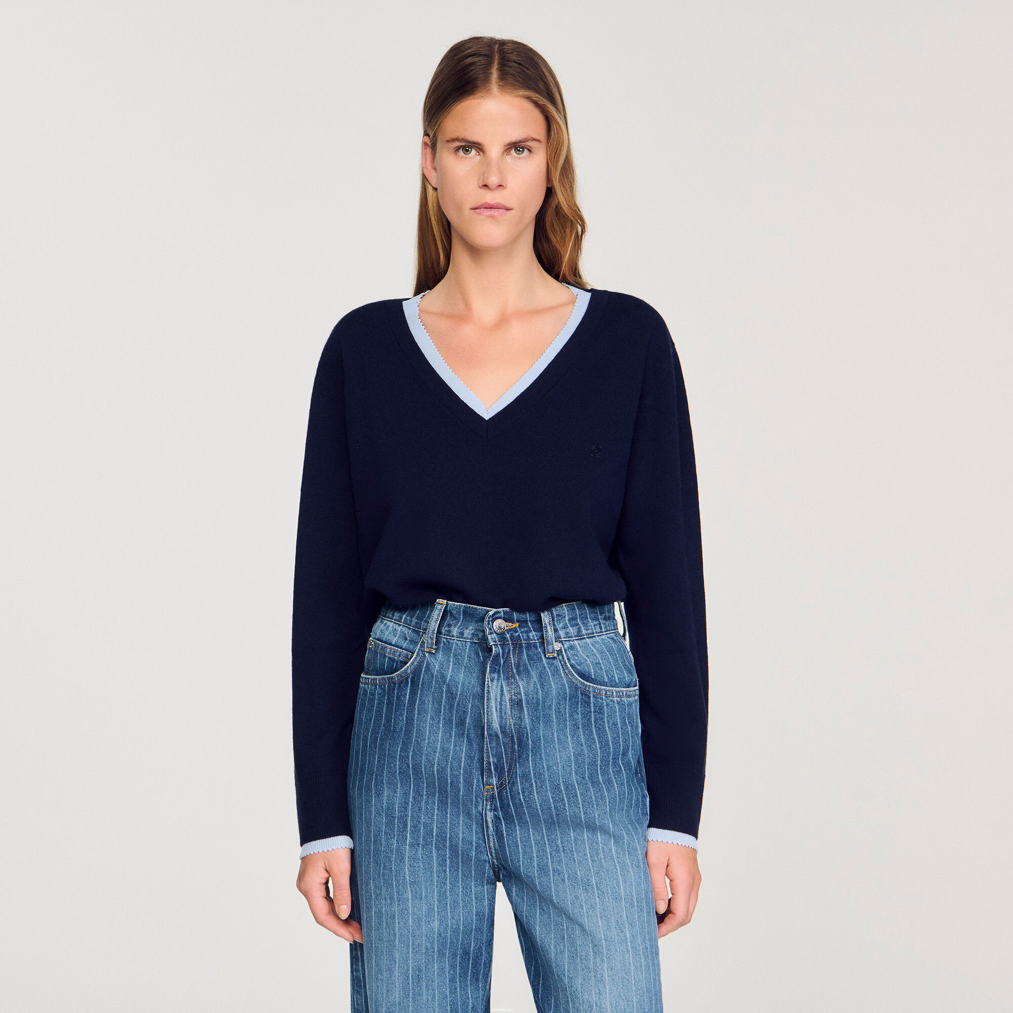 WOOL AND CASHMERE SWEATER - 4
