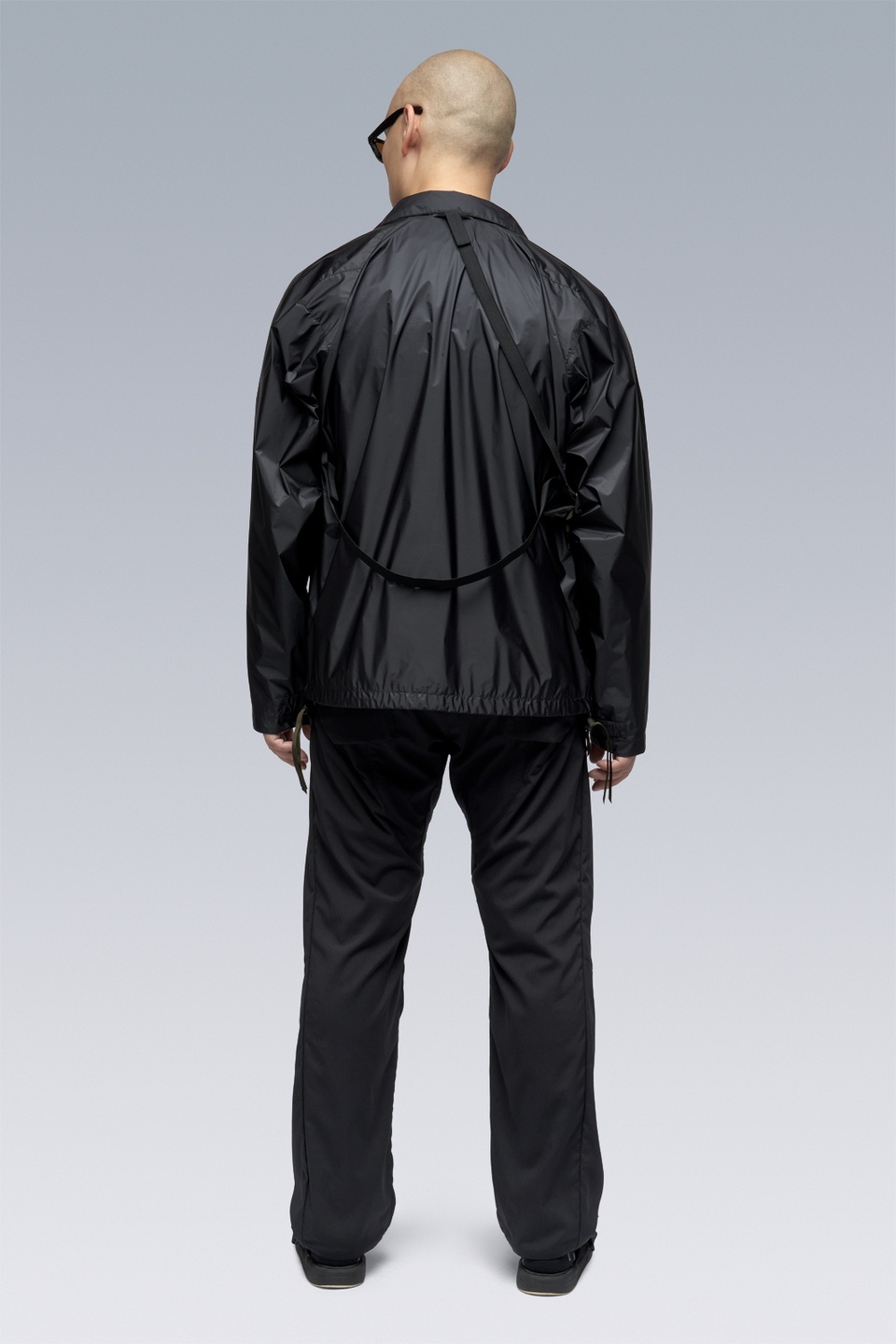 P39-M Nylon Stretch 8-Pocket Trouser Black - 4