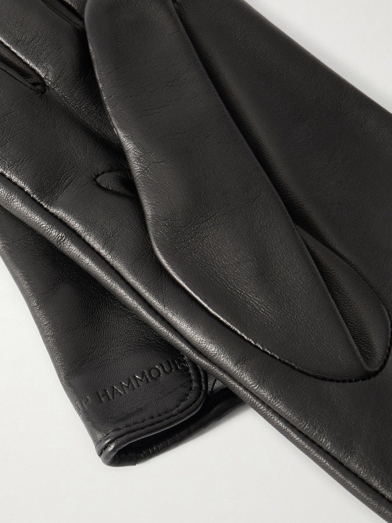 NOUR HAMMOUR Leather Gloves outlook