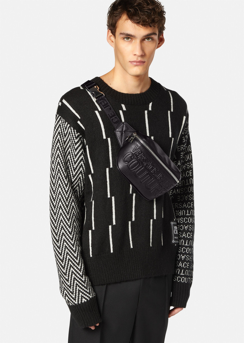 Logo Faux Leather Belt Bag 5